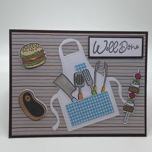 Well Done Apron Card