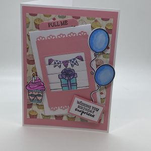 Wishing You Birthday Surprises Scene Changer Card