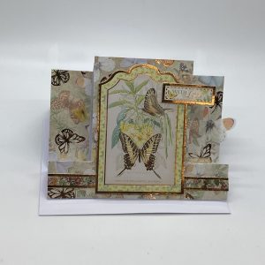 With Love Special Fold Butterfly Card