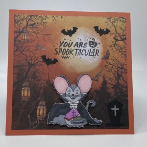 You Are Spooktacular With Mouse Card