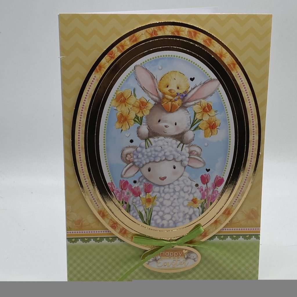 Baby Animals Easter Card