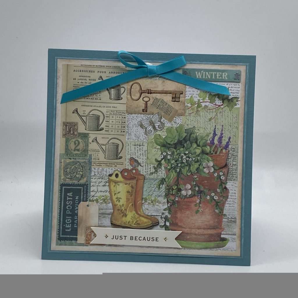 Gardening Boots Friendship Card