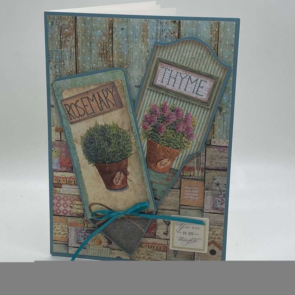 Garden Stakes Friendship Card