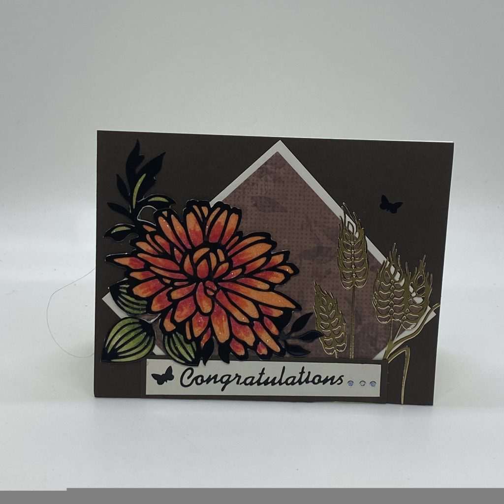 Congratulations Floral Card