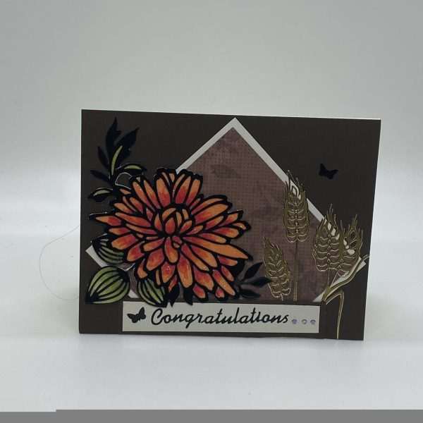 Congratulations Floral Card