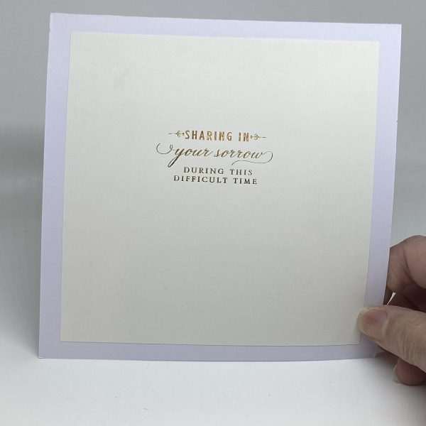Floral Sympathy Card