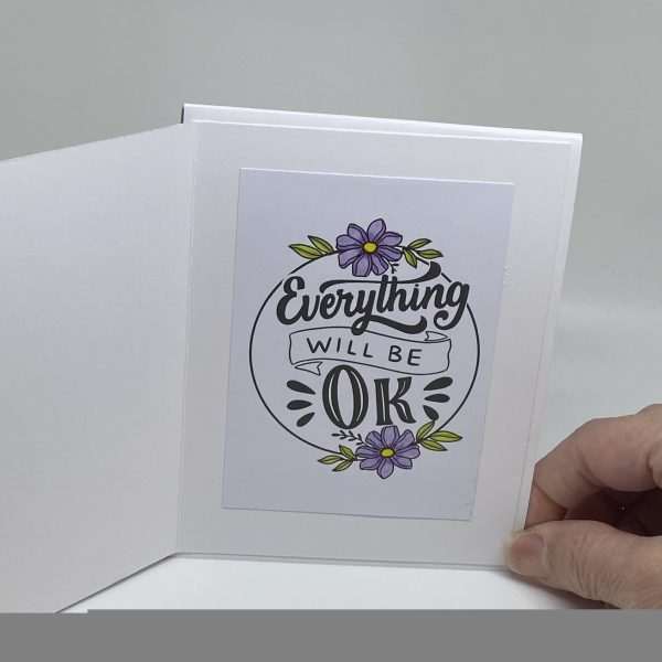 Trifold Be Strong Card - Image 3