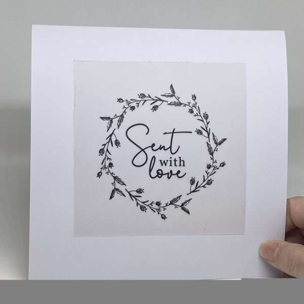 Sent With Love Card