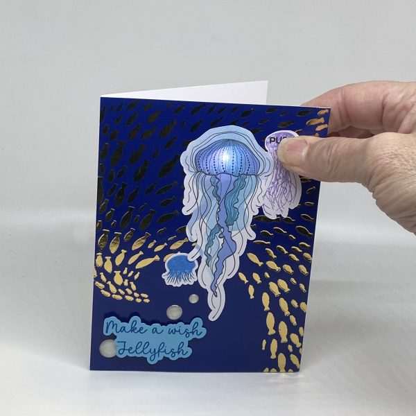 Light Up Wish Blank Greeting Card