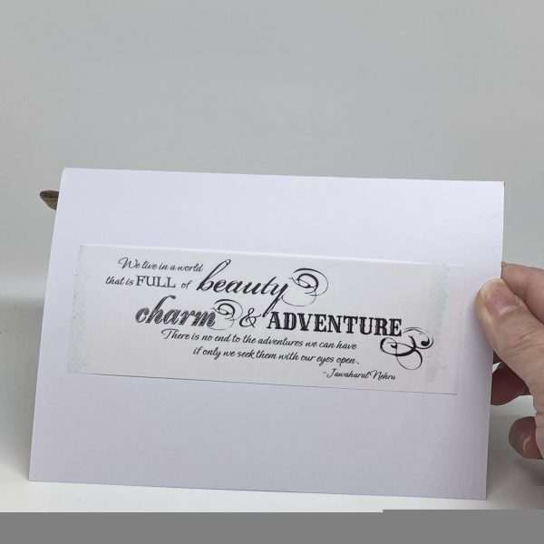 Inspirational Greeting Card
