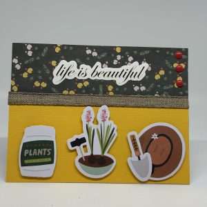 Plants And Gardening Inspirational Card
