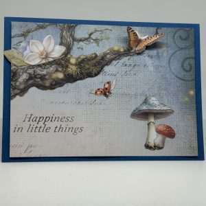 IMG_3157 Tree Limb And Mushrooms Thank You Card