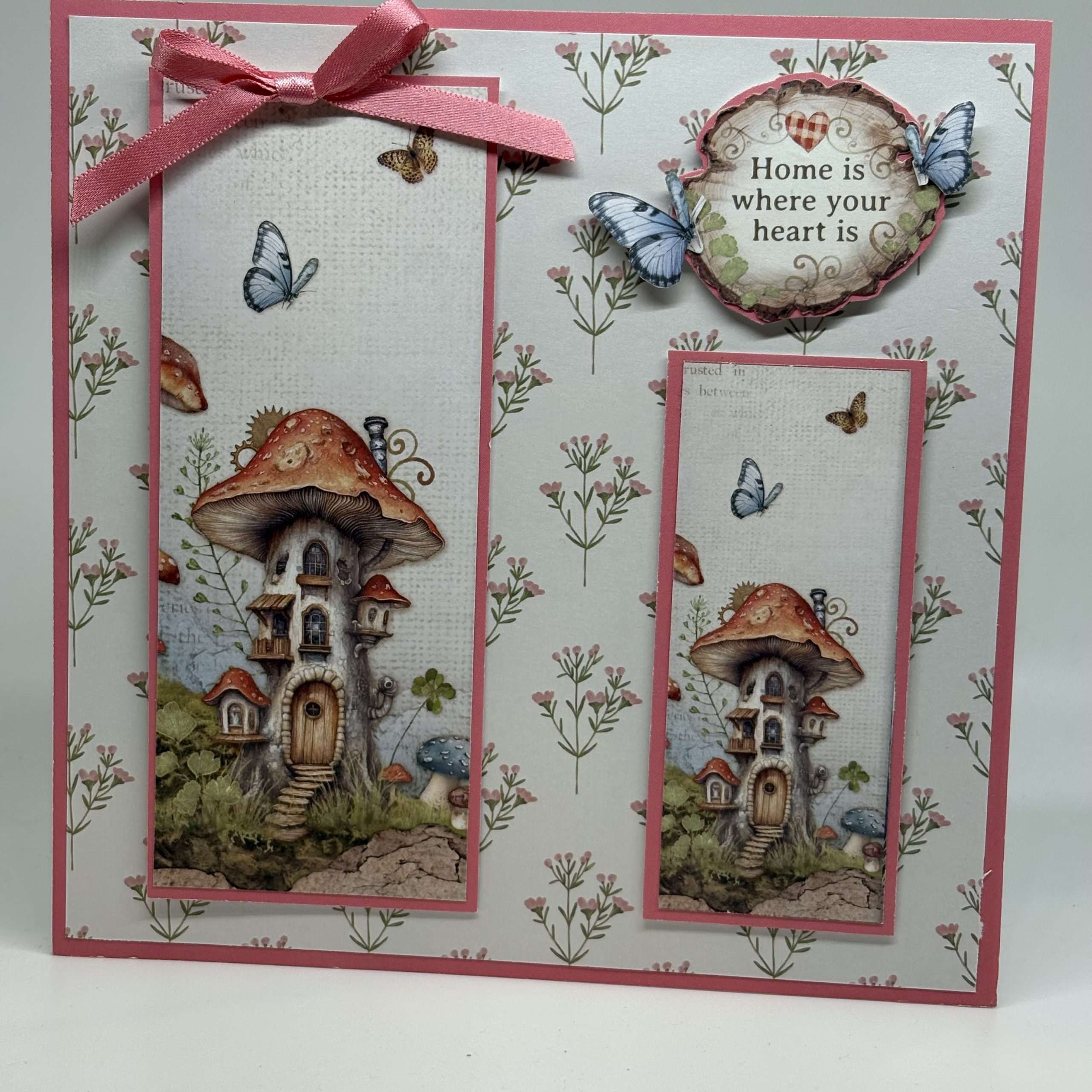 Toadstool Home Inspirational Card