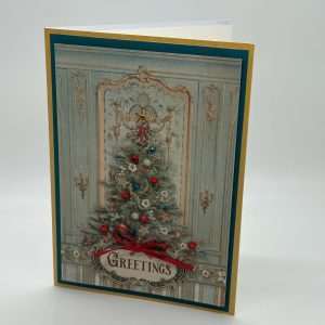 Ornamented Christmas Tree Christmas Card