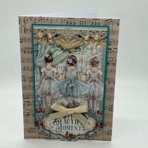 Nutcracker Ballerinas Christmas Card