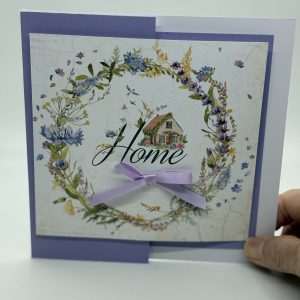 Floral Wreath Inspirational  Card