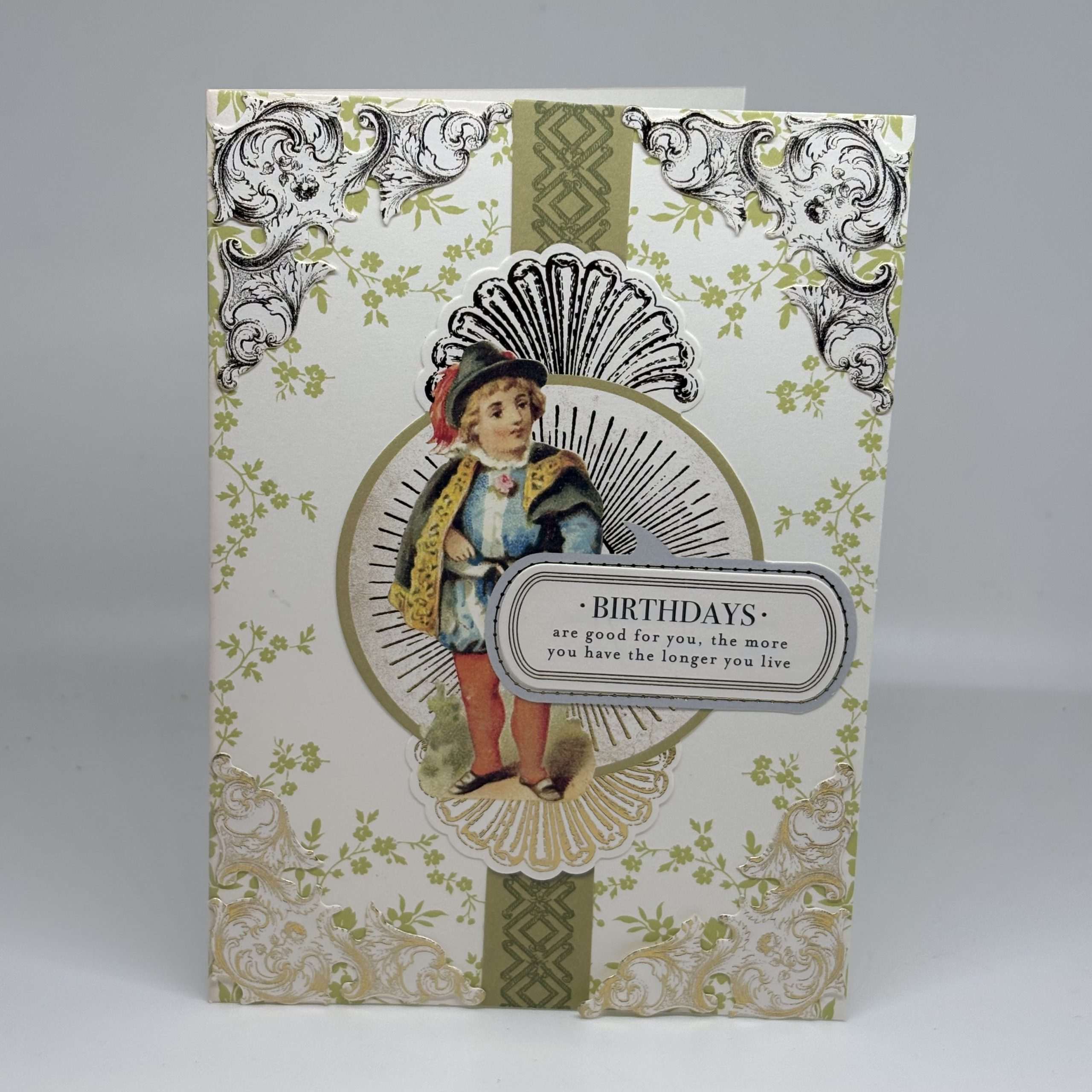 The More Birthdays For Him Card