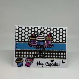 IMG_3543 Hey Cupcake Glitter Birthday Card