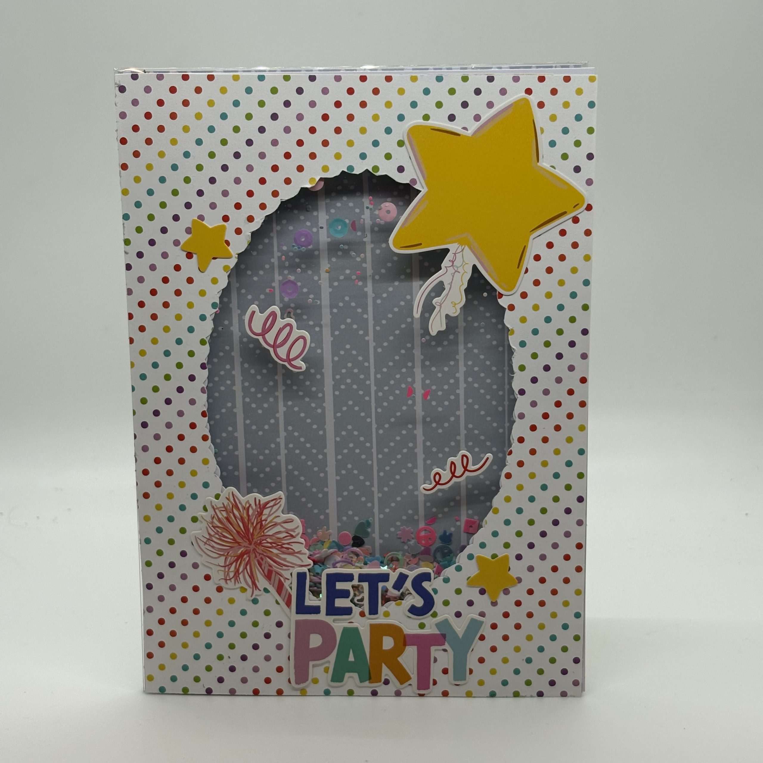 Scratch And Smell Shaker Let's Party Card
