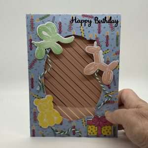 IMG_3625 Birthday Balloons With Present Shaker Birthday Card