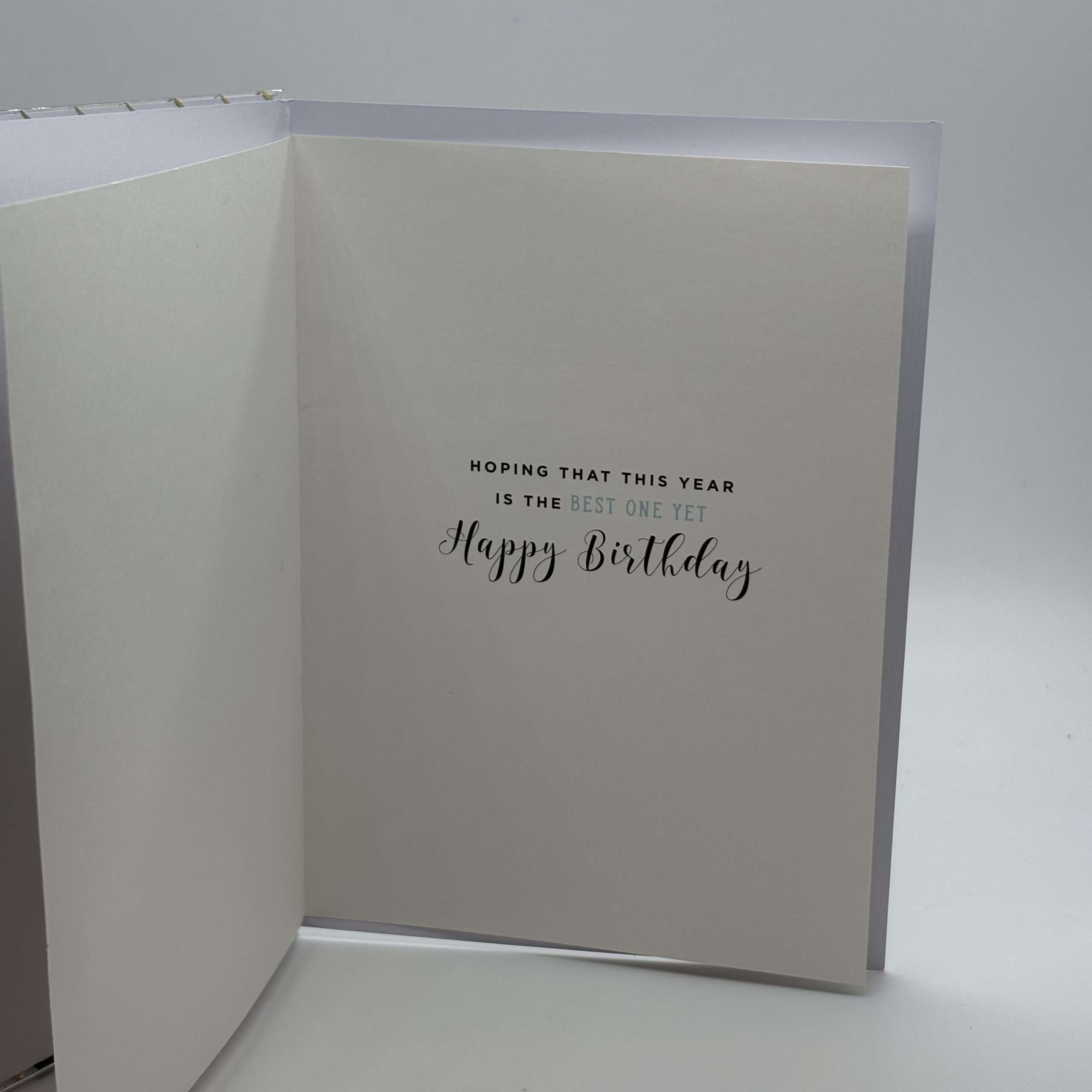 Birthday Balloons With Present Shaker Birthday Card - Image 3