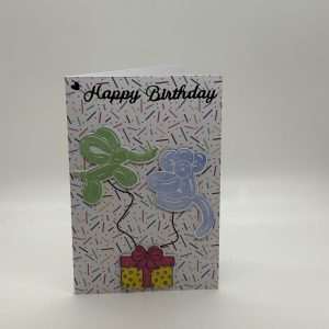 Birthday Balloons Birthday Card