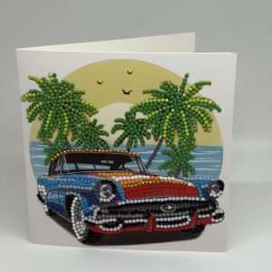 IMG_3693 Classic Car Dots For Him Card