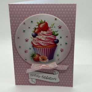 IMG_3767 Circular Cupcake Birthday Card